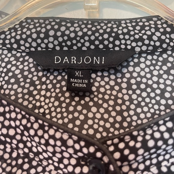 Darjoni Sheer Ladies Tunic Top Sz XL - Picture 8 of 8